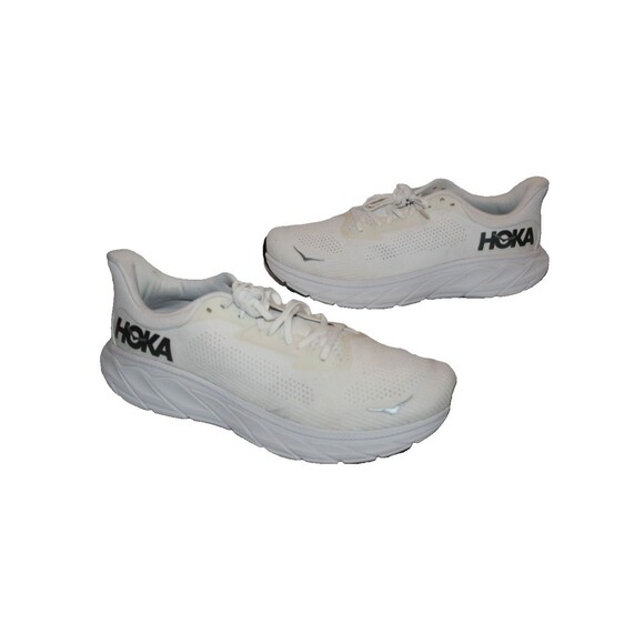 Hoka One Arahi 7 Men\'s Running Athletic Sneakers WHITE NWOB 12